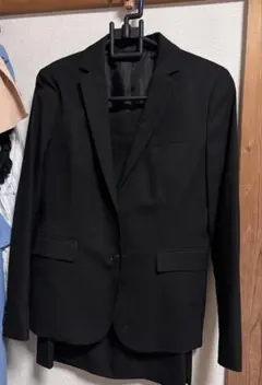 レディース　ブラック　スカートスーツ上下