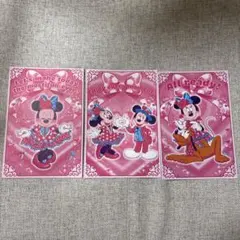ディズニーランド ミニーのファンダーランド パルパルーザ カード3枚セット