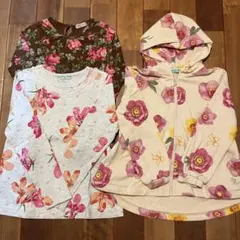 ハッカキッズ 韓国子供服 パーカー カットソー 長袖 Tシャツ 120 130