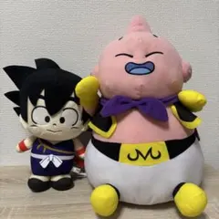 ドラゴンボール　魔人ブウ　悟空　ぬいぐるみ　2点セット