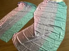 ベリーダンス ベール グラデーション 2枚セット