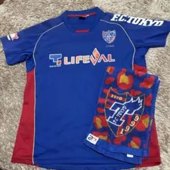 F.C.TOKYO サッカーシャツ Mサイズ タオル付き