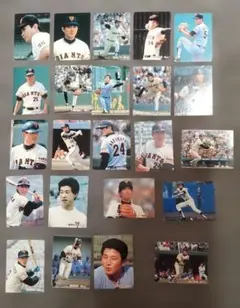 カルビー1985 読売ジャイアンツ トレーディングカード 23枚セット