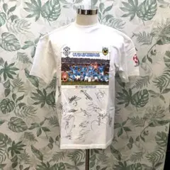 GR412 ジュビロ磐田　天皇杯優勝Tシャツ サイン入り メンズ L