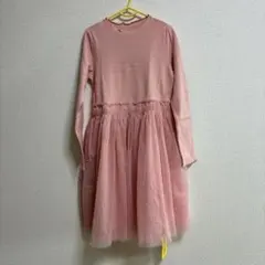 新品未使用♡Bee de bee チュールワンピース 140 ピンク ユニクロ