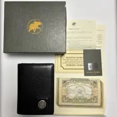 HUNTING WORLD　名刺入れ　ブラック　USED品のサムネイル