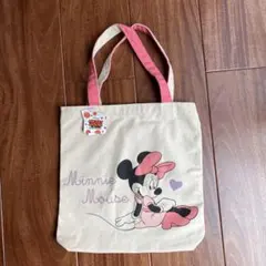 ディズニー　トートバック　ミニーちゃん