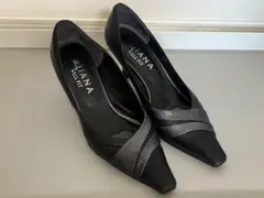 DIANA ダイアナ　黒 パンプス　卒業式　入学式　セレモニー