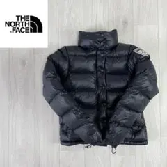 【美品】USA規格　ノースフェイス　ダウンジャケット　レディースS相当　ブラック