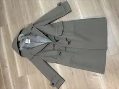 nano ダブルブレスト ロングコート 38