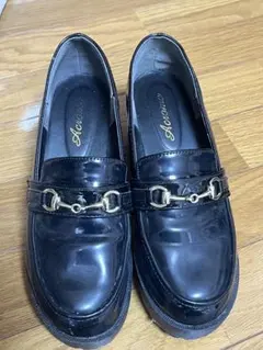 アベイル Avail しまむら 厚底 ローファー 革靴 地雷 量産 Lサイズ