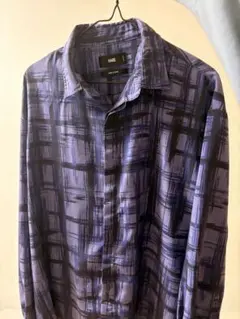 HARE 総柄シャツ 長袖 モード系 Mサイズ