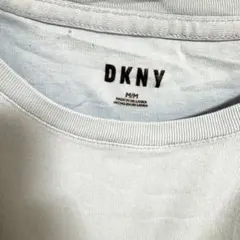 DKNY ダナキャラン Tシャツ M 水色 オーガニックコットン 訳あり格安のサムネイル