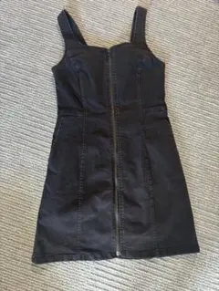 GU デニムジャンパースカート