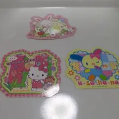 ハローキティ、ウサハナ、ウィッシュミーメル　シールクッキー3