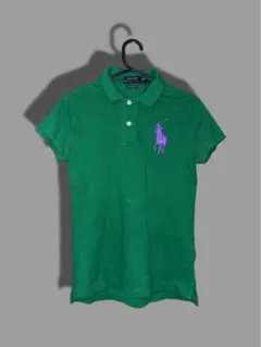 レ*ス様 Polo Ralph Lauren グリーン ポロシャツ skinny