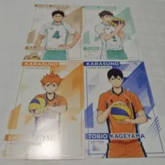 持ち帰りのみ★ハイキュー アニメイト特典 ポストカード 日向 影山 及川 岩泉