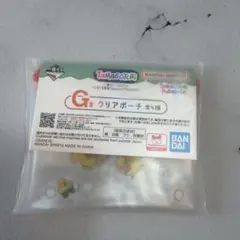 たまごっち 一番くじ G賞 クリアポーチ　まめっち