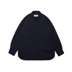 everyone wool shirt (NAVY)