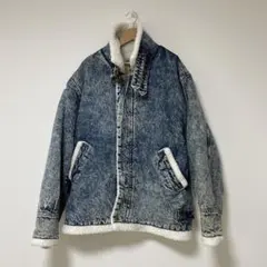 80's BOBSON DENIM B-3 vintage デニムボアジャケット