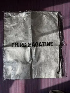 【未開封】THIRD MAGAZINE シルバー袋