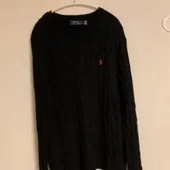 【アメリカ購入】美品 POLO RALPH LAUREN ケーブルニット