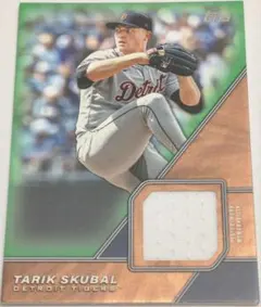 タリク・スクーバル メモラビリア 99シリアル タイガース Topps 2026