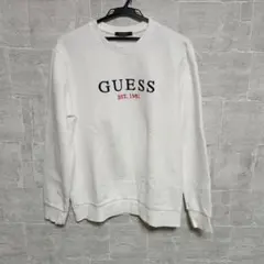 GUESS ホワイト トレーナー