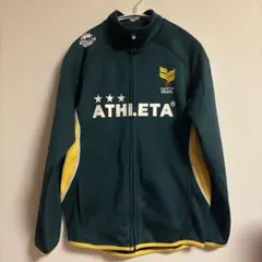 ATHLETA サッカー ジャケット サイズ160 ダークグリーン