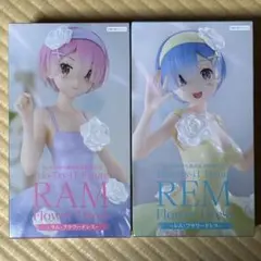 リゼロ Trio-Try-iT Figure -フラワードレス- 2種セット