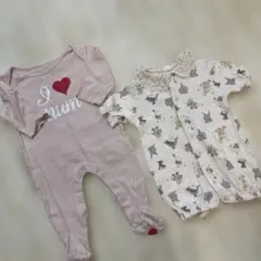 ジルスチュアート　コトリ　ベビー服　ロンパース　60 70 ピンク　女の子セット