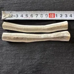 小型犬用15、生角使用‼️蝦夷鹿の角ドッグガム四つ割り２本セット、おもちゃカミカミのサムネイル