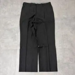 vintage wide gray checked slacks