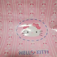 ハローキティ ビニールバッグ　ショッピングバッグ３枚セット　バラ　2005年製