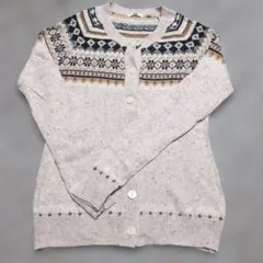 UNIQLO ノルディック柄カーディガン