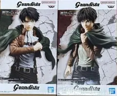 進撃の巨人　エレン　リヴァイ フィギュア 2体セット
