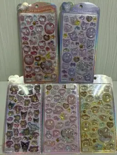 うるちゅるポップシール　サンリオ　5種セット