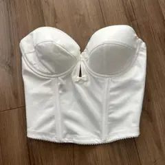ホワイト コルセット ブライダルインナー B75