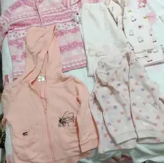〈90cm女の子〉春先用上着とパジャマ