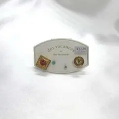 樹脂ピアス 4点セット 金属アレルギー対応・軽量