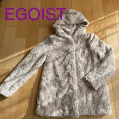 EGOIST レディース　コート　モコモコ