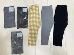 《UNIQLO 》ベビー レギンス 80サイズ 6点セット 新品未使用　美品