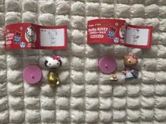 チョコエッグ ⑧日焼けギャル×ハローキティ ⑩マツケン×ハローキティ