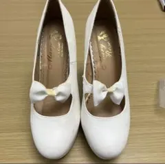 ブライダルシューズ　ウェディングシューズ　23cm