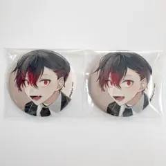 カゲチヨ 缶バッジ 2周年 混血のカレコレ ２個のサムネイル
