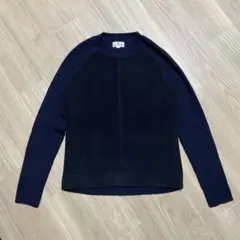 courrèges クレージュ　ラグランスリーブニット　フリース　M