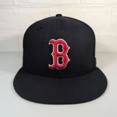 NEW ERA　ニューエラ　59FIFTY　レッドソックス　56.8cm　紺