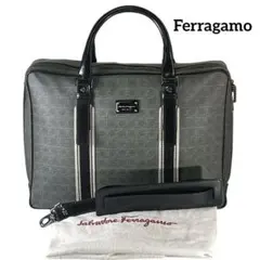 極美品✨希少　Salvatore Ferragamo ビジネスバッグ 2WAYのサムネイル