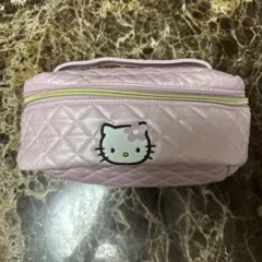 新品／キティちゃん ピンクキルティングポーチ