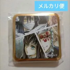 鬼滅の刃 ufotable DINING スクエア缶バッジ 無一郎 伊黒 天元